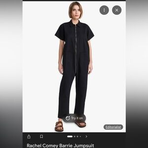 Rachel Comey Barrie Black Jumpsuit